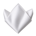 Pure Silk Pocket Square – Pearl White | TRUVERKHEY
