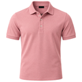 Premium Cotton Piqué Polo Shirt – Dusty Pink | TRUVERKHEY